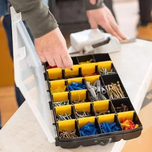 VALIGETTA ORGANIZER STNALEY CON 17 SCOMPARTI PORTAMINUTERIE STST81680-1