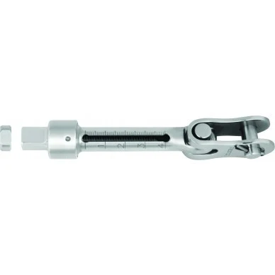 Maniglia per Carrelli Ronstan RF1481-04 Turnbuckle Body, Calibrated, Lock Nut, 1/4"