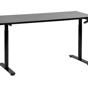 Maniglia Professionale Scrivania regolabile Manuale Nero DESTINAS