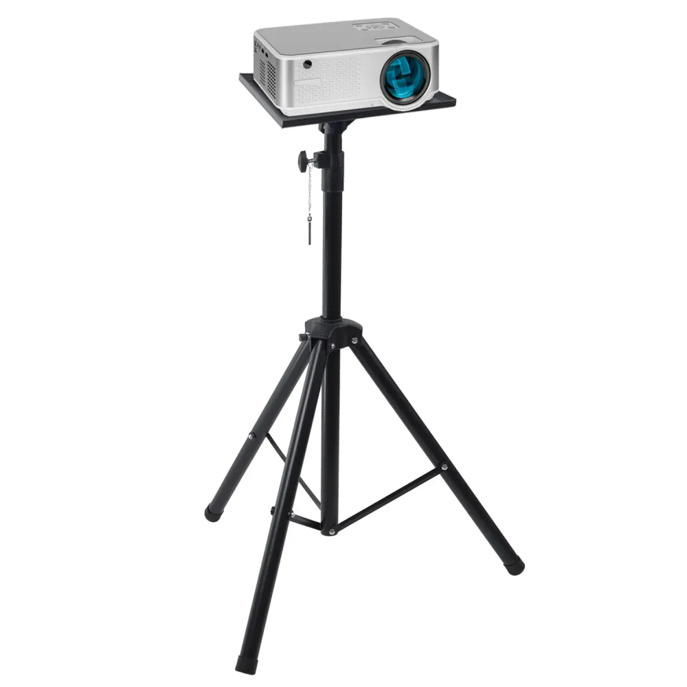 Portatile Projector Stand Laptop Steel Tripod Height Adjustable Folding Office
