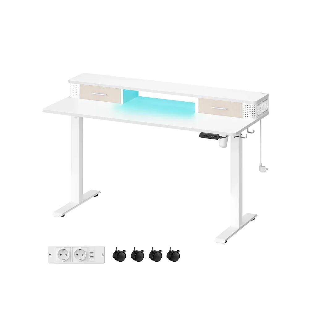 Scrivania Regolabile Elettrica con Contatto NA/NF