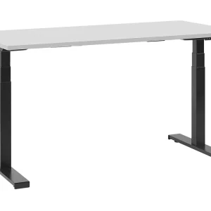 Scrivania regolabile Elettrico Grigio DESTIN Acciaio Inox 316