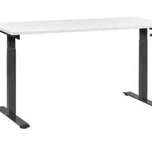 Scrivania regolabile Manuale Bianco DESTINES Diametro 40mm