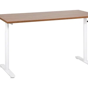 Scrivania regolabile Manuale Legno cupo DESTINAS