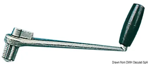Maniglia di ricambio per winch COD 57.109.01