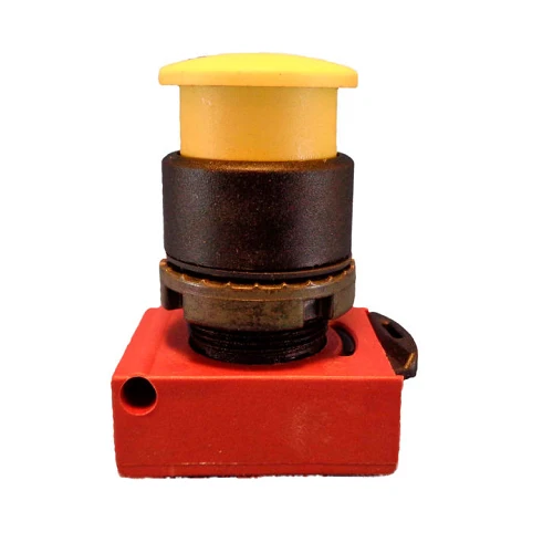22mm Head Pushbutton 4x Turn To Reset 28mm N5XER3RN con Dado di Serraggio