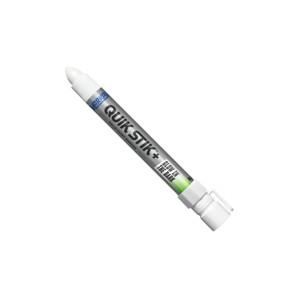 Marcatore Pennarello vernice fotoluminescente MARKAL QUIK STIK® + GLOW DARK