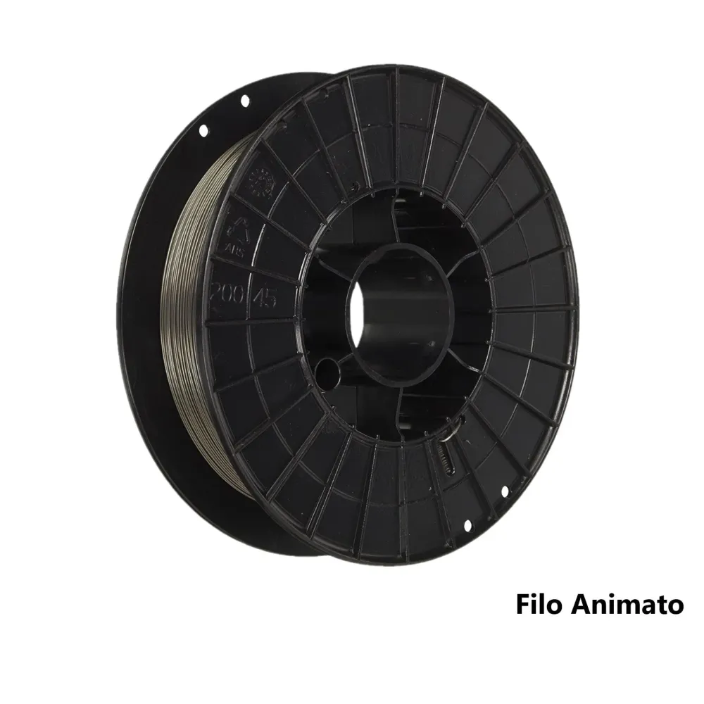 Filo animato NO GAS per saldatura MIG Kg 4.5 diametro filo 0.9MM