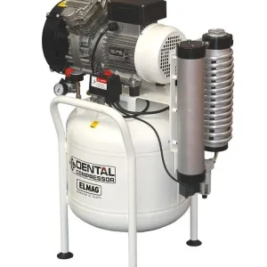 Compressore dentale ELMAG 350/8/50W - piedi EXTREME 2V 50L 2.00CV senza essiccatore 21106
