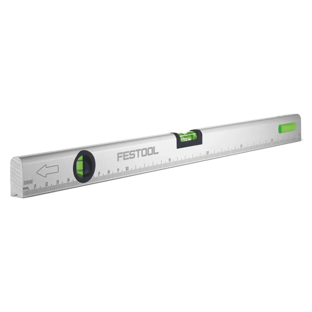 Livella Festool LEYSYS-FT1 354 x 12 x 26 mm ( 577220 ) scala metrica / INCH solido profilo di alluminio