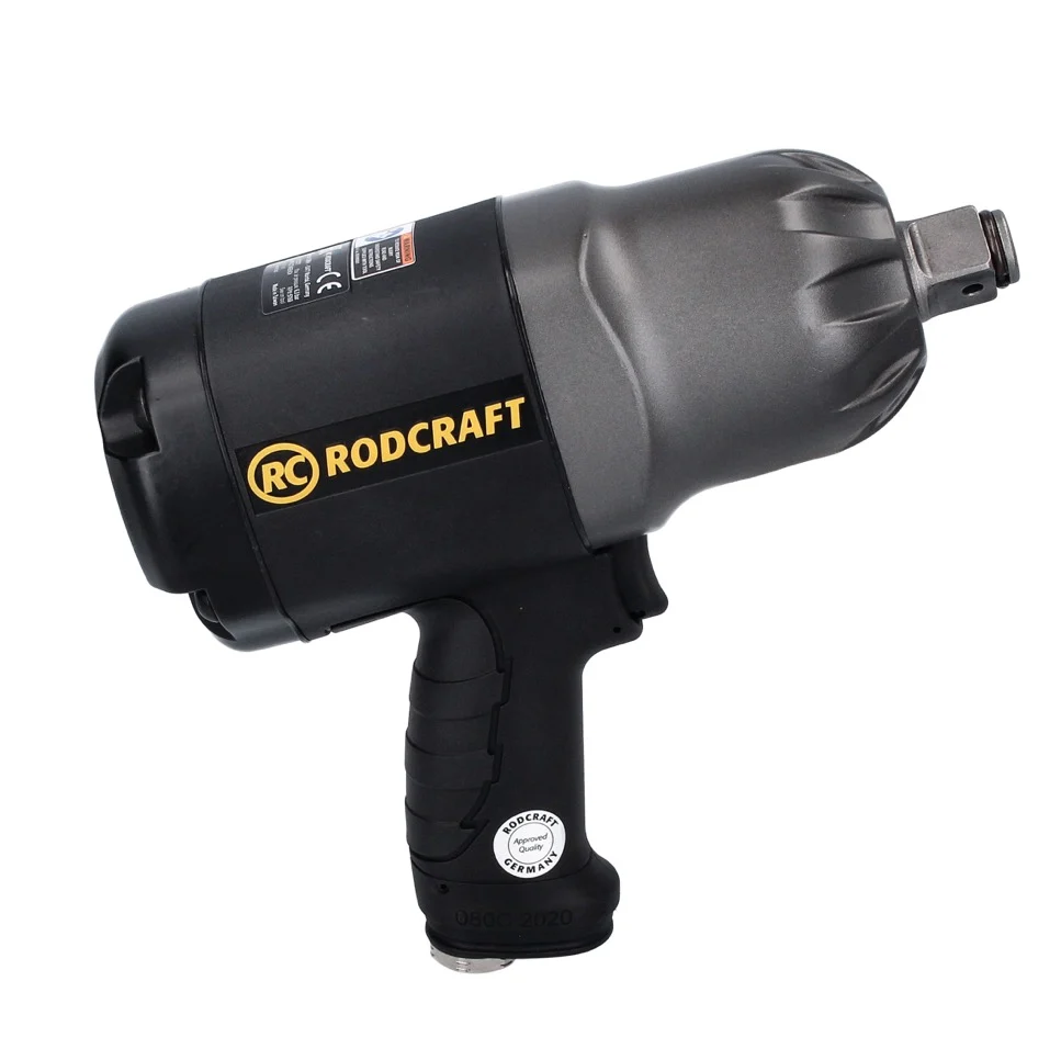 Rodcraft RC2377 Avvitatore ad impulsi 1950 Nm 3/4" + Set di 8 chiavi bussola RS618 acciaio al cromo molibdeno
