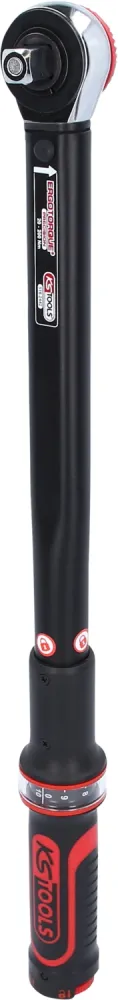 KS TOOLS 1/2'Chiave dinamometrica c.testa cricco quadro scorrevole ERGOprec,20-200Nm ( 516.2442 )
