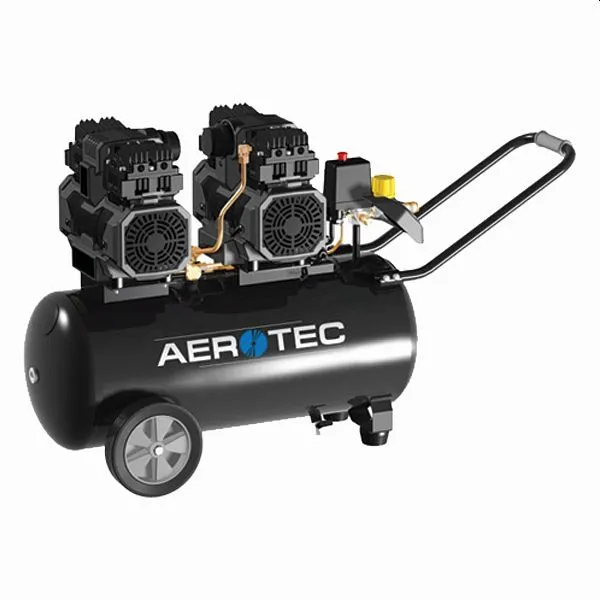Compressore pistoni AEROTEC 360 TECH DUO senza olio SILENZIOSO 2009568 con Garanzia 2 Anni