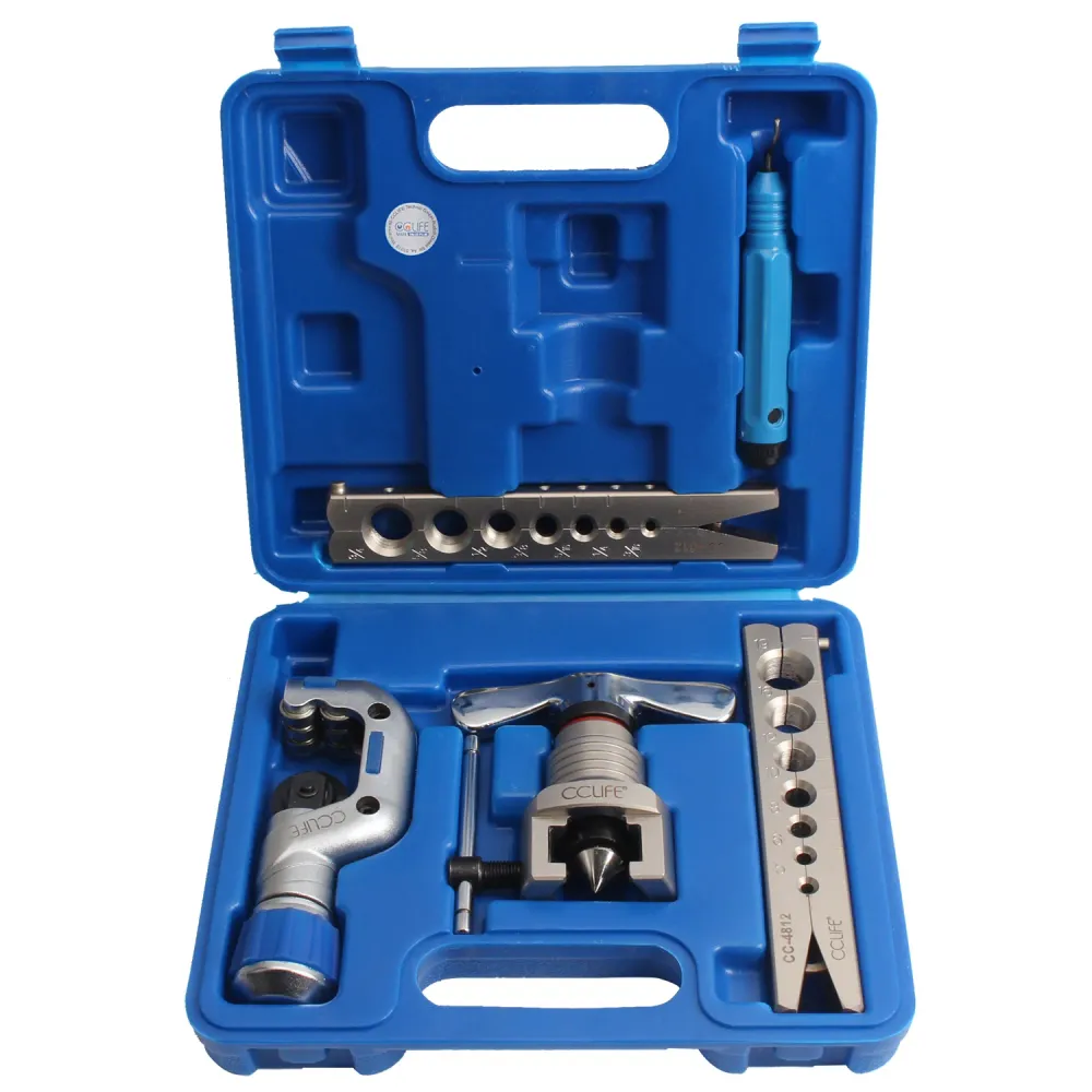 Set di strumenti di svasatura eccentrica metrica imperiale 5-19MM 3/16"-3/4" con espansore per tubi