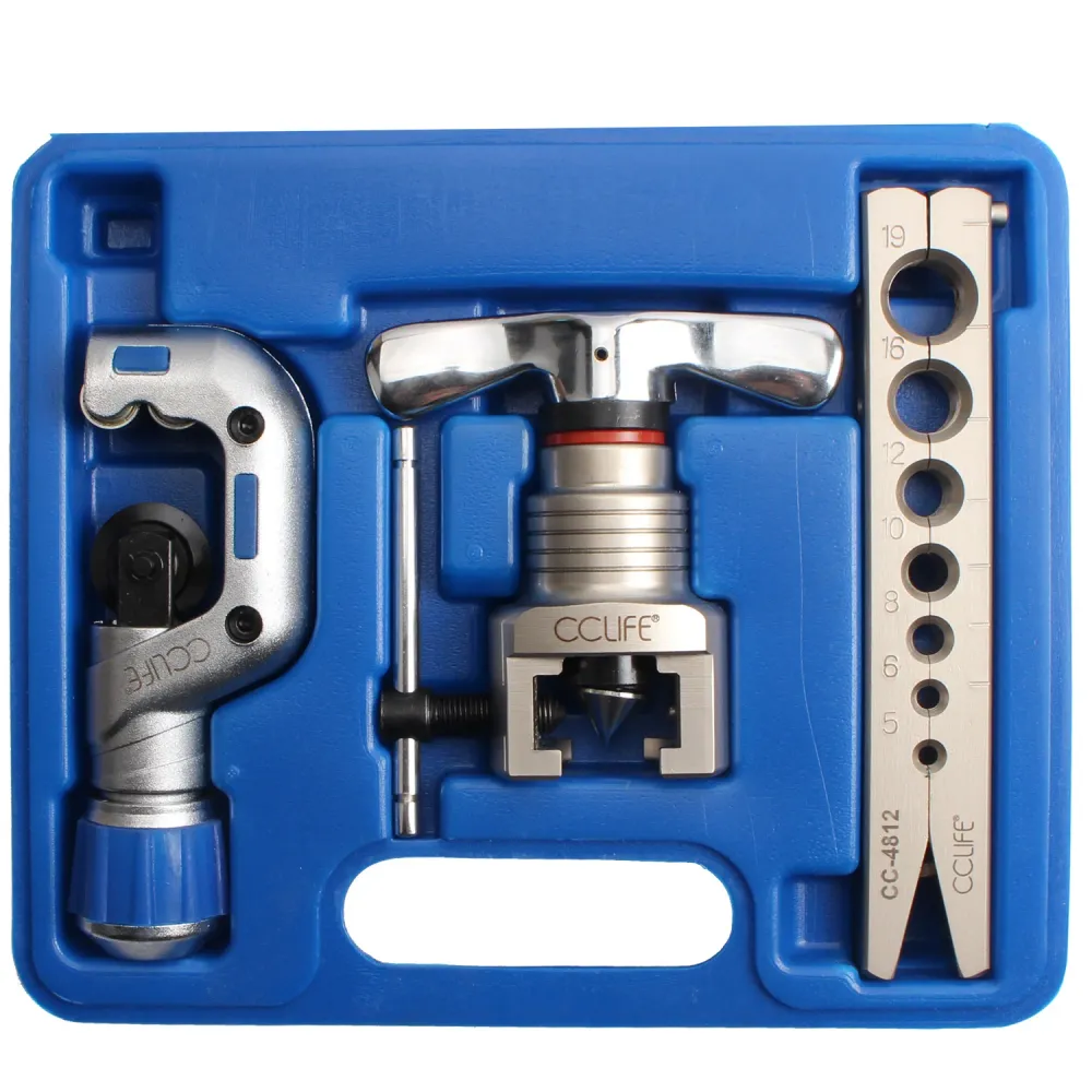 Set di strumenti di svasatura eccentrica metrica imperiale 5-19MM 3/16"-3/4" con espansore per tubi