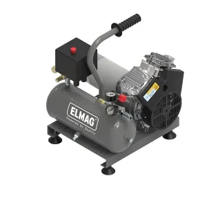 Compressore singolare ELMAG OIL-FREE EXTREME 3 12V con serbatoio da 7 litri max 8 bar 21206
