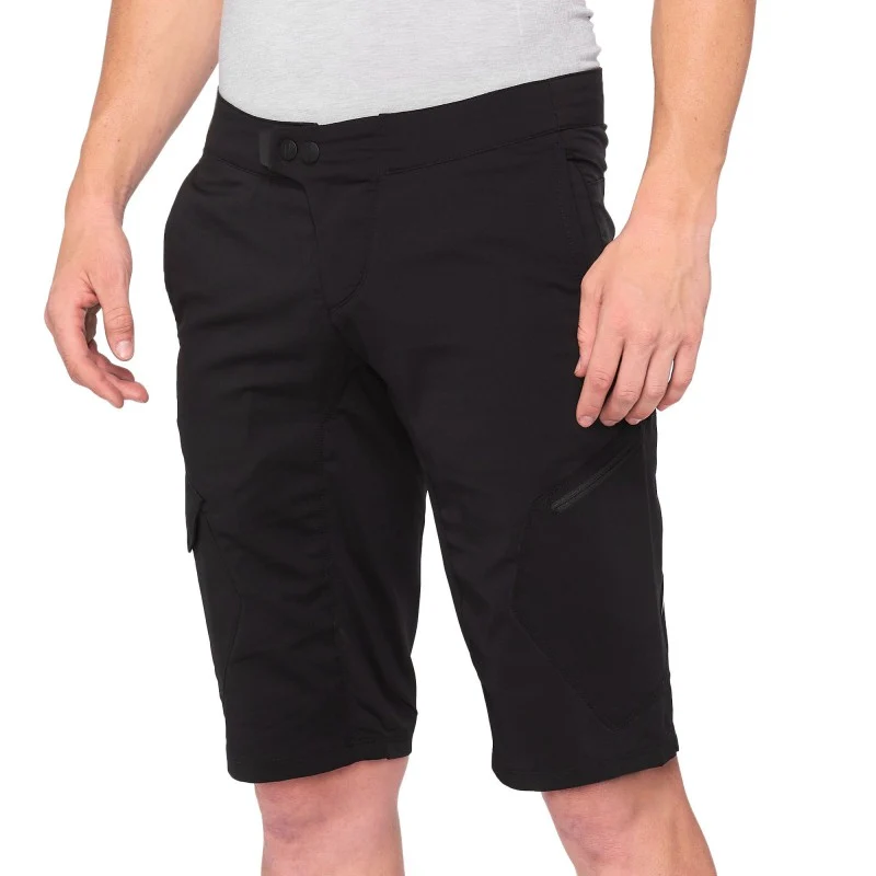 100% Pantaloncino Mtb Ridecamp Con Fondello Nero notte