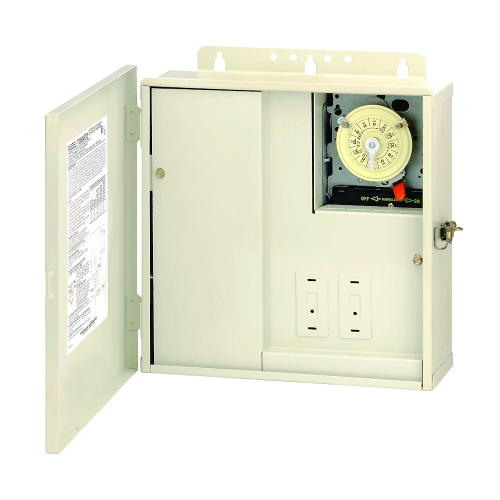 Anello Passacavo Metallico Intermatic - T10004RT3 - Control Panel 300 W Transformer and T104M Mechanism