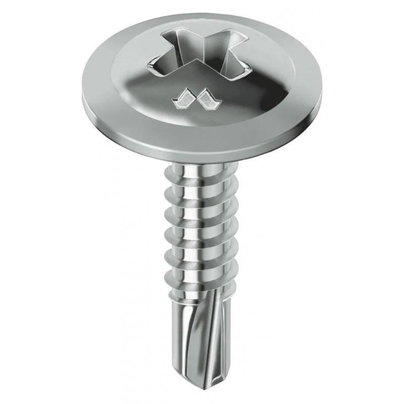 Anello Passacavo Metallico Vite perforante con rondella Drillex Mustad