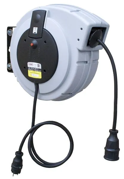 Avvolgicavo automatico ELMAG 'H07RN-F' ROLL MAJOR PLUS 230/20' 3x25 mm² (max. 1600 3500 watt) 4...