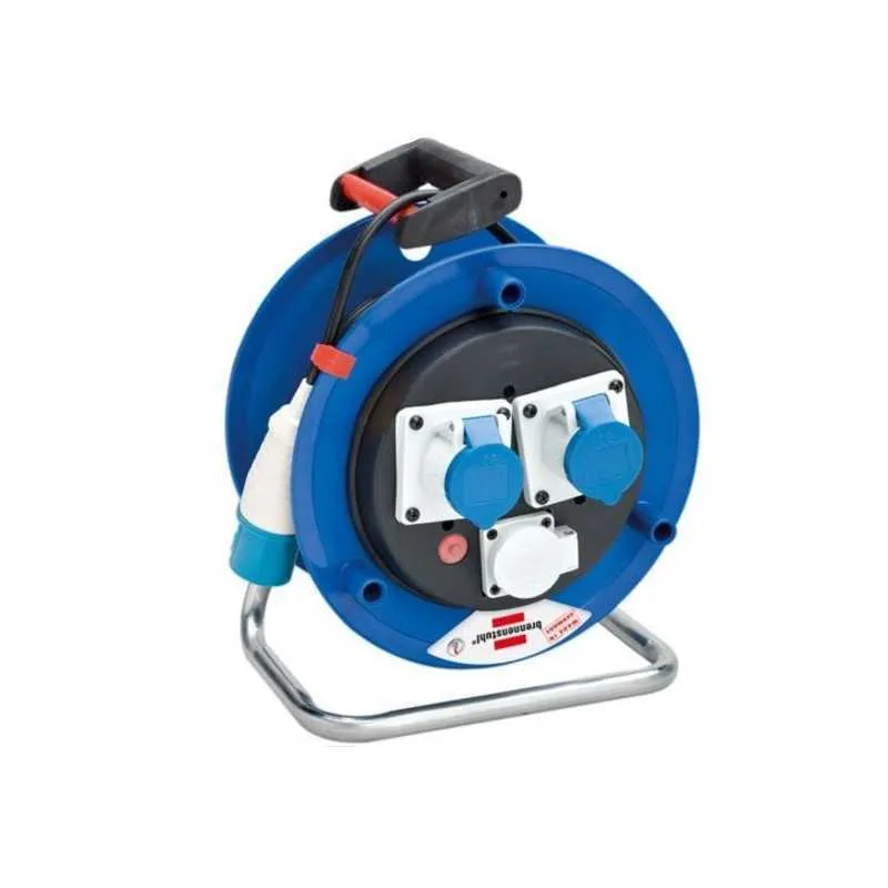 Avvolgicavo cee - 1332786 - mt.25-3x2,5-2cee Set da 10 Pezzi Multidiametro