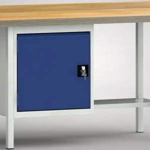 Banco da lavoro qualità KLW - 1500 x 700 x 840 mm L x P x H WS118N-1500M40-X7026 per Pannelli da 1.5mm