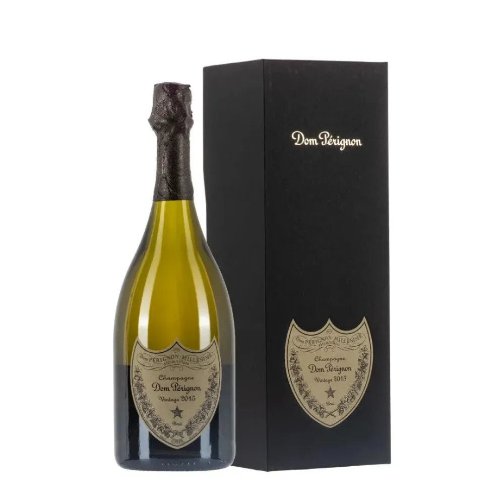 Champagne Dom Pérignon Vecchio stile 2015 con astuccio