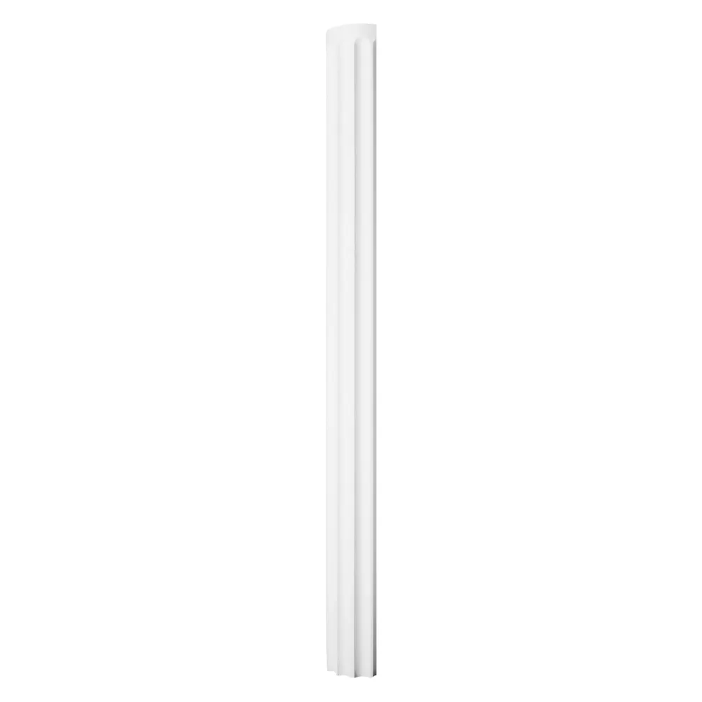 Colonna semipilastrata scanalata | 11 x 199,5 x 22 cm | K1001 per Quadri Elettrici