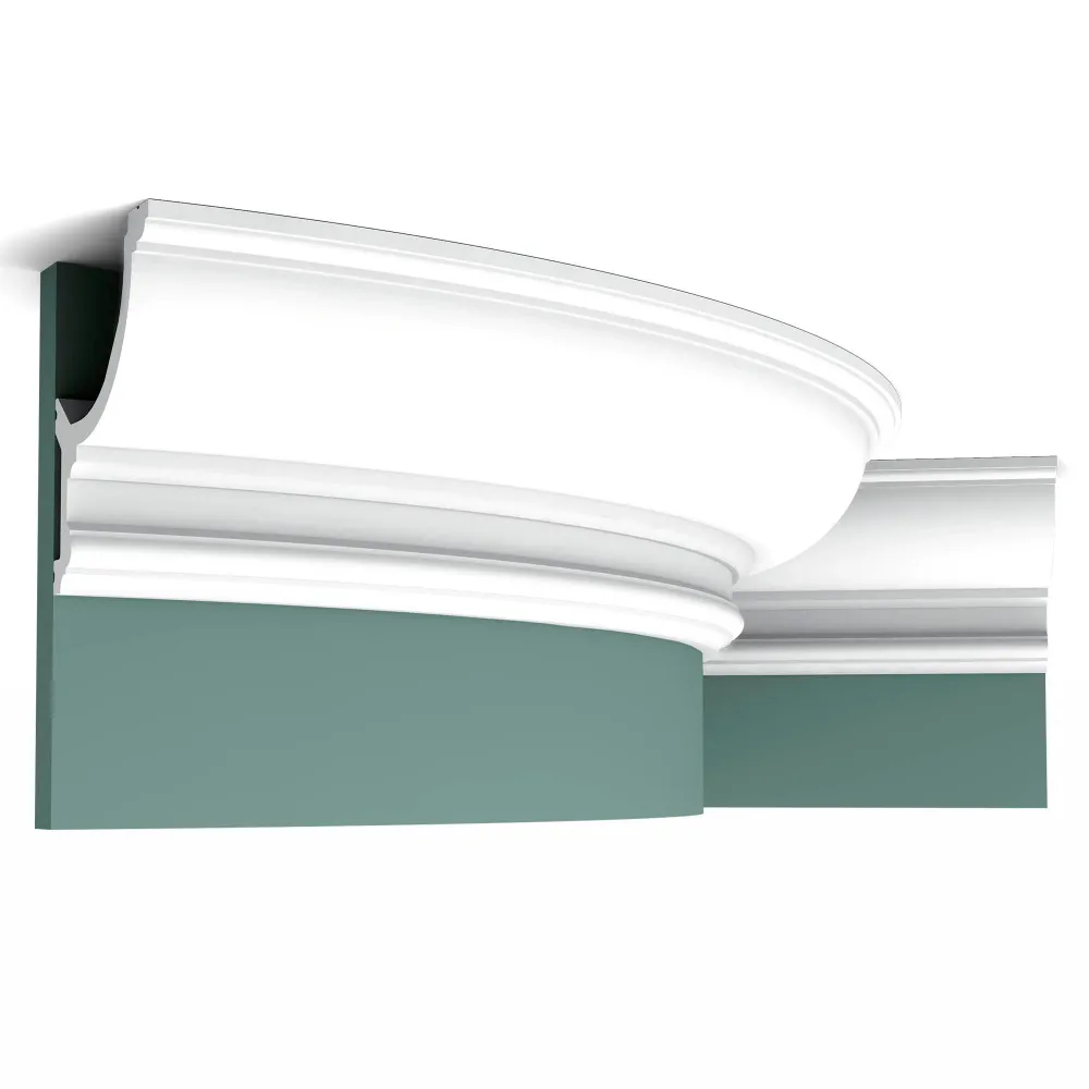 Cornice flessibile C901F bianco | 124 x 148 x 2000 mm
