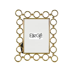 Ellegift - Porta foto golden ingente cerchi