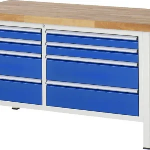 Guida Cavi Incasso Banco da lavoro RAU collezione 8000 - modello 8654 L1500 x P700 x A840-1040 mm 13-8654A2-157B4H.11