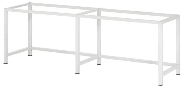 Guida Cavi Incasso Banco da lavoro RAU collezione 8000 - struttura telaio (telaio saldato) 2445x800-1000x650 mm 03-8000-1-...
