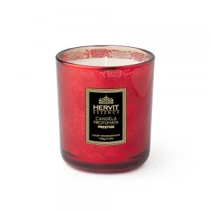 Hervit - Candela profumata rossa 150G 7X8cm