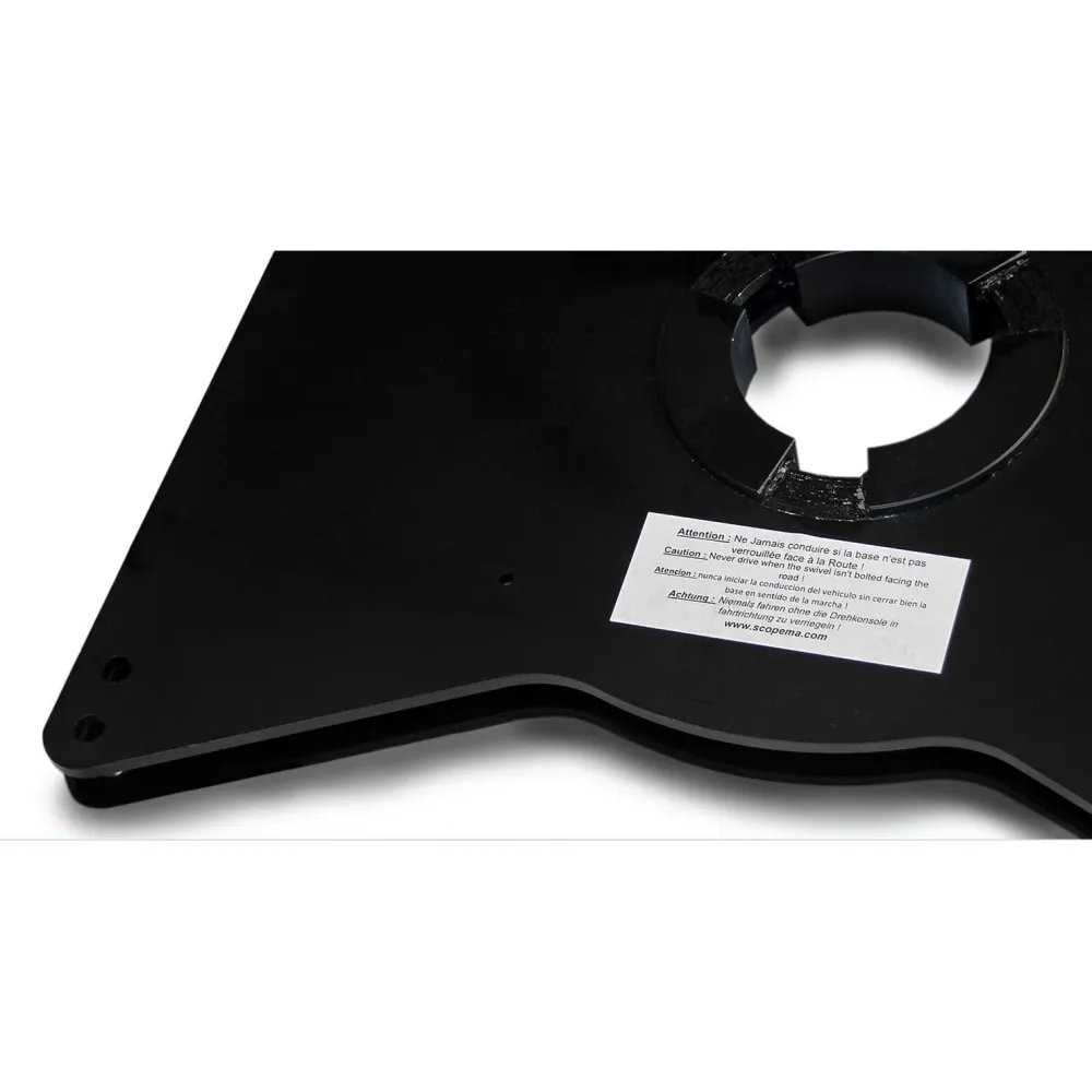 Passacavo per Pannelli Peugeot Expert 3ª Gen Serie K0 (2016+) Sedile Singolo Girevole Passeggero RIB V2