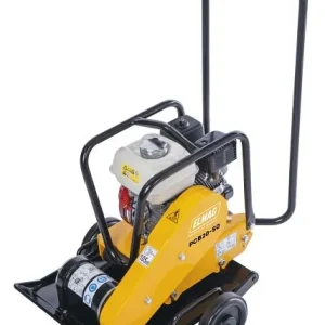 Piastra dinamico ELMAG avanti PCD20-50 con HATZ diesel 1B20 forza centrifuga 2000 kg comprese ruote di trasporto e protezi...