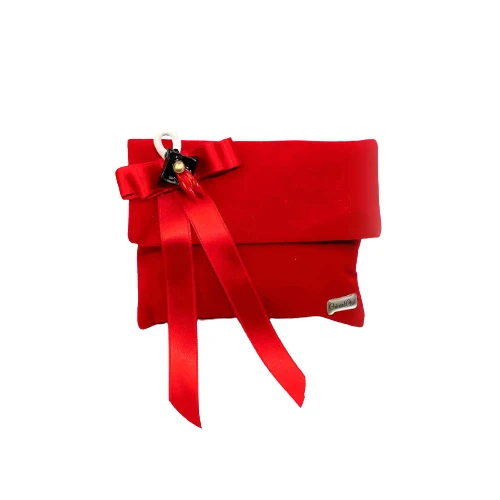 Professionale per Cavi Chic&chic - Pochette velluto con tocco laurea