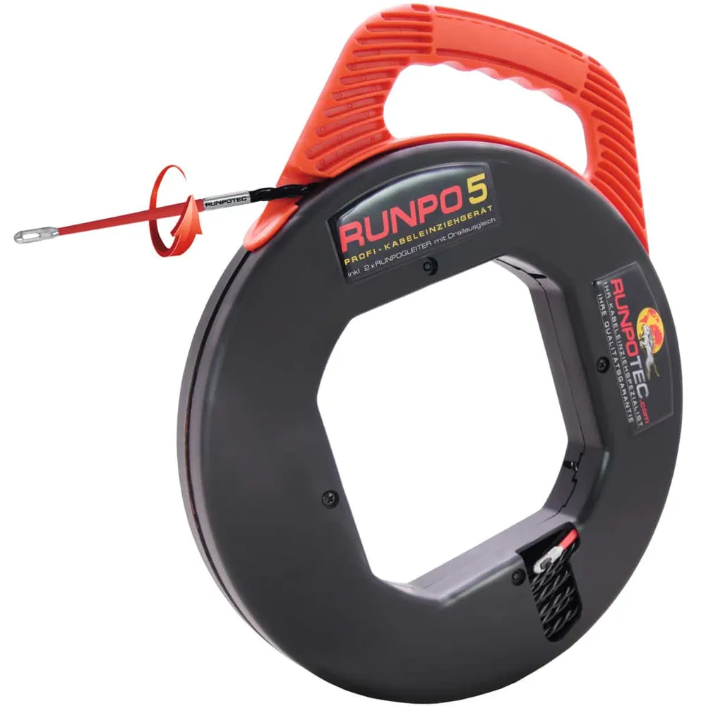 RUNPOTEC Passacavi RUNPO 5 ritorto, astuccio di plastica