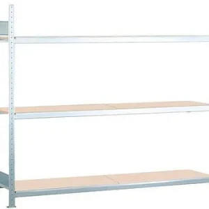 Scaffale campata larga Schulte con truciolare campo supplementare 3 livelli di stoccaggio larghezza scomparto 1500 mm 1506...