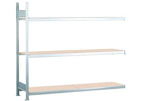 Scaffale campata larga Schulte con truciolare campo supplementare 3 livelli di stoccaggio larghezza scomparto 1500 mm 1506...