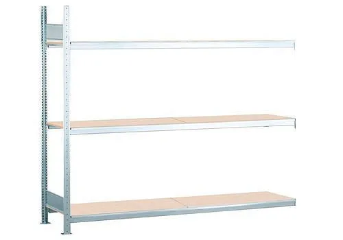 Scaffale campata larga Schulte con truciolato campo ulteriore 3 livelli di stoccaggio larghezza scomparto 2000 mm 2006 x 5...