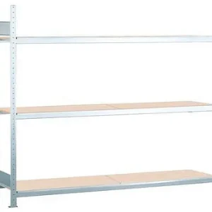 Scaffale campata larga Schulte con truciolato campo più 3 livelli di stoccaggio larghezza scomparto 1500 mm 1506 x 536 x 2...