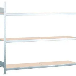 Scaffale campata larga Schulte con truciolato campo extra 3 livelli di stoccaggio larghezza scomparto 2500 mm 2506 x 436 x...