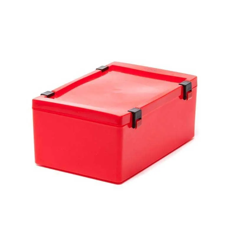 Scatola di trasporto laboratorio rosso Speiko - davvero resistente agli urti Adatto per Alte Temperature