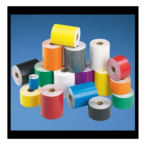 Antiusura Industriale Vinyl Thermal Continuous Tape Nero puro T400X000VY1Y