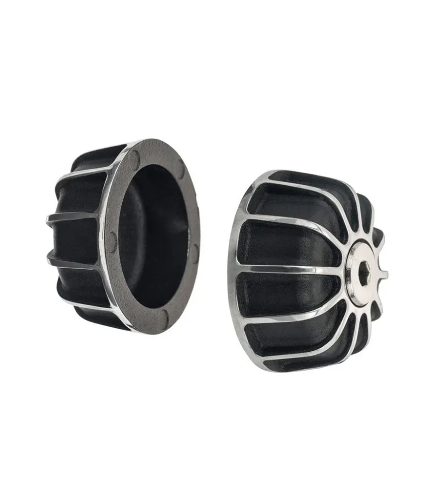 Handlebar ends Triumph - Black/Silver - Alta Resistenza
