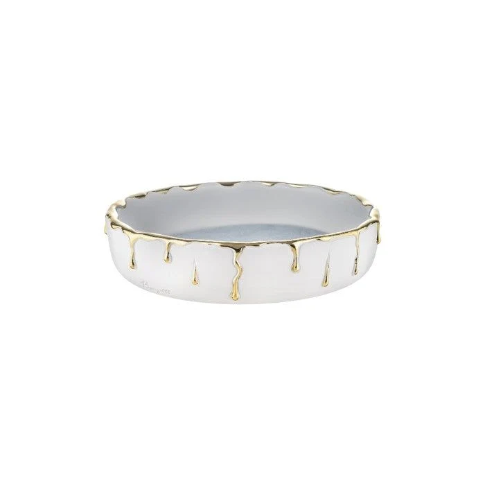 Bongelli - Vuotatasche Rugiada bianco/oro | Materiale EPDM