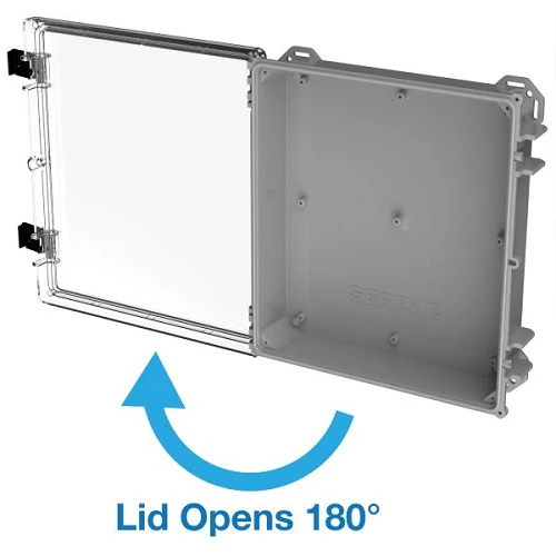 Guarnizione Passacavo 17.75" x 16.27" x 4.00" Boss Spacing Industrial Enclosure I602HL,TCBG
