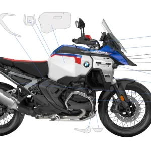 Pellicola protettiva completa BMW R 1300 GS Adventure Trophy + Triple