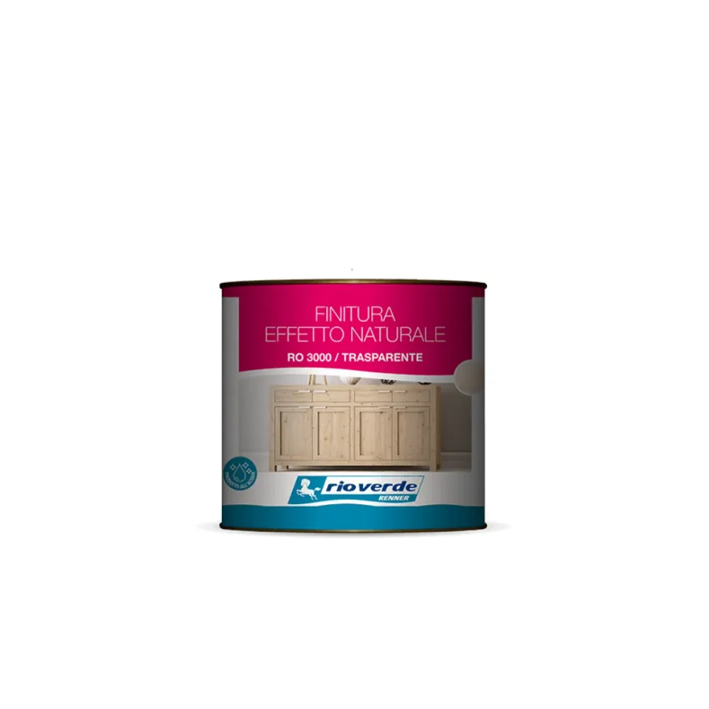 Renner Rio Verde - Finitura effetto naturale trasparente RO3000 500 ml