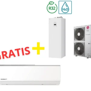 Pompa di calore LG THERMA V IDROSPLIT IWT R32 16KW HU163MRB HU163MRB HN1616Y